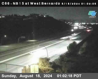 NB 15 at West Bernardo Dr./ Pomerdo