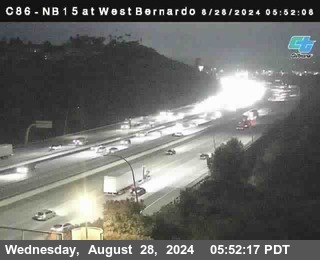 NB 15 at West Bernardo Dr./ Pomerdo