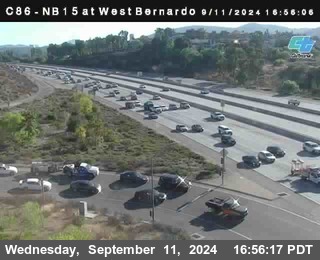 NB 15 at West Bernardo Dr./ Pomerdo