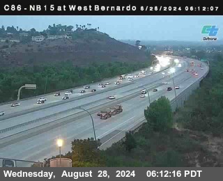 NB 15 at West Bernardo Dr./ Pomerdo