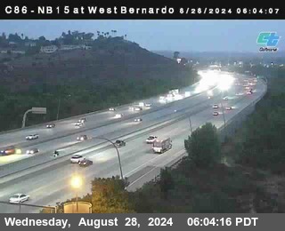 NB 15 at West Bernardo Dr./ Pomerdo