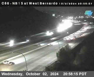 NB 15 at West Bernardo Dr./ Pomerdo