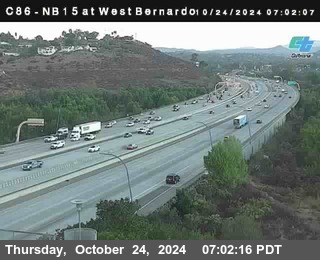 NB 15 at West Bernardo Dr./ Pomerdo