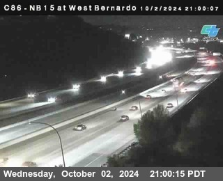 NB 15 at West Bernardo Dr./ Pomerdo