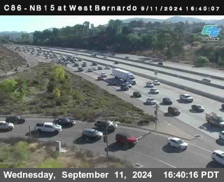 NB 15 at West Bernardo Dr./ Pomerdo