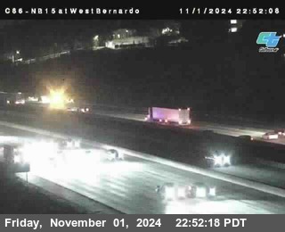 NB 15 at West Bernardo Dr./ Pomerdo