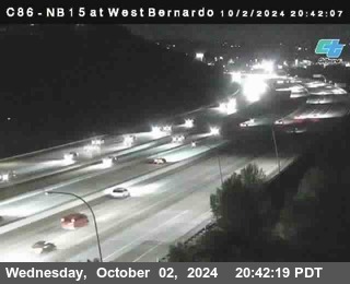 NB 15 at West Bernardo Dr./ Pomerdo