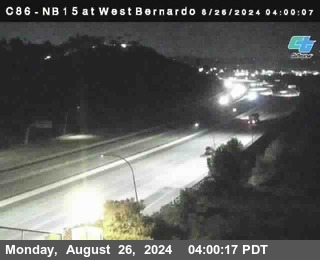 NB 15 at West Bernardo Dr./ Pomerdo