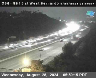 NB 15 at West Bernardo Dr./ Pomerdo