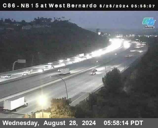 NB 15 at West Bernardo Dr./ Pomerdo