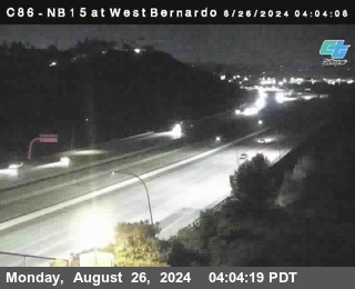 NB 15 at West Bernardo Dr./ Pomerdo