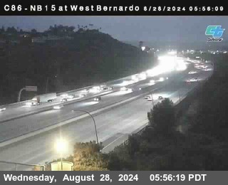 NB 15 at West Bernardo Dr./ Pomerdo