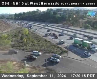 NB 15 at West Bernardo Dr./ Pomerdo