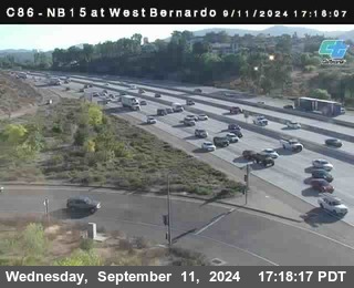 NB 15 at West Bernardo Dr./ Pomerdo