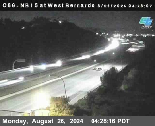 NB 15 at West Bernardo Dr./ Pomerdo