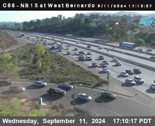 NB 15 at West Bernardo Dr./ Pomerdo