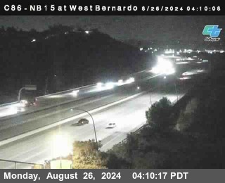 NB 15 at West Bernardo Dr./ Pomerdo