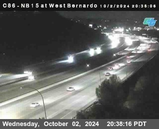 NB 15 at West Bernardo Dr./ Pomerdo