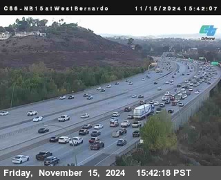 NB 15 at West Bernardo Dr./ Pomerdo