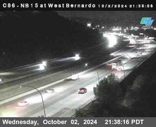 NB 15 at West Bernardo Dr./ Pomerdo