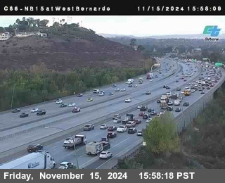 NB 15 at West Bernardo Dr./ Pomerdo