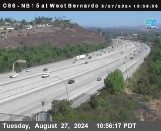 NB 15 at West Bernardo Dr./ Pomerdo