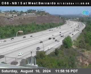 NB 15 at West Bernardo Dr./ Pomerdo