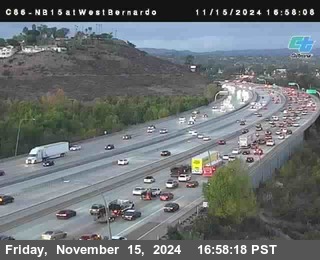 NB 15 at West Bernardo Dr./ Pomerdo