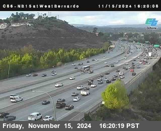 NB 15 at West Bernardo Dr./ Pomerdo