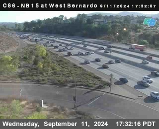 NB 15 at West Bernardo Dr./ Pomerdo