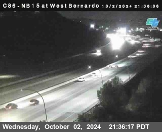 NB 15 at West Bernardo Dr./ Pomerdo