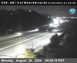 NB 15 at West Bernardo Dr./ Pomerdo