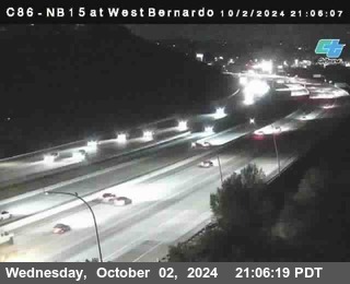 NB 15 at West Bernardo Dr./ Pomerdo