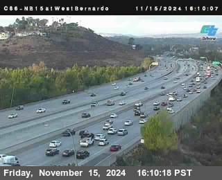 NB 15 at West Bernardo Dr./ Pomerdo