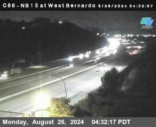 NB 15 at West Bernardo Dr./ Pomerdo