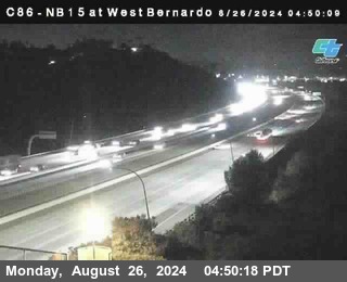 NB 15 at West Bernardo Dr./ Pomerdo