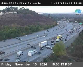 NB 15 at West Bernardo Dr./ Pomerdo