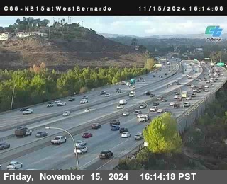 NB 15 at West Bernardo Dr./ Pomerdo