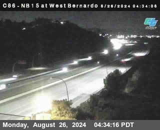 NB 15 at West Bernardo Dr./ Pomerdo