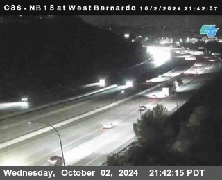 NB 15 at West Bernardo Dr./ Pomerdo