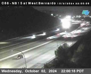 NB 15 at West Bernardo Dr./ Pomerdo