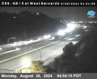 NB 15 at West Bernardo Dr./ Pomerdo