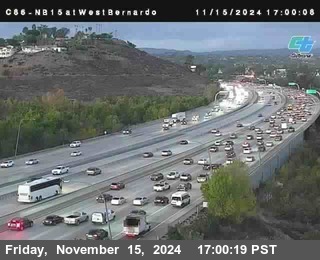 NB 15 at West Bernardo Dr./ Pomerdo