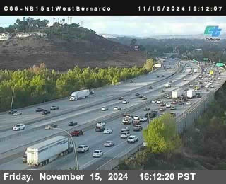 NB 15 at West Bernardo Dr./ Pomerdo