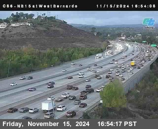 NB 15 at West Bernardo Dr./ Pomerdo