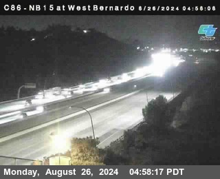 NB 15 at West Bernardo Dr./ Pomerdo