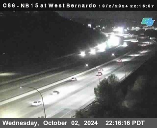 NB 15 at West Bernardo Dr./ Pomerdo