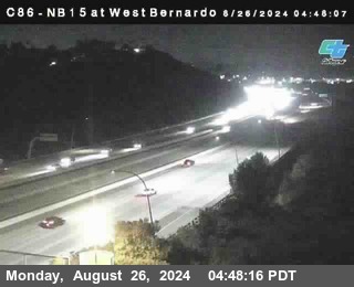 NB 15 at West Bernardo Dr./ Pomerdo