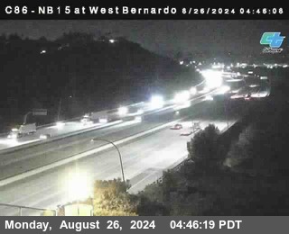 NB 15 at West Bernardo Dr./ Pomerdo