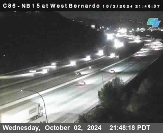 NB 15 at West Bernardo Dr./ Pomerdo